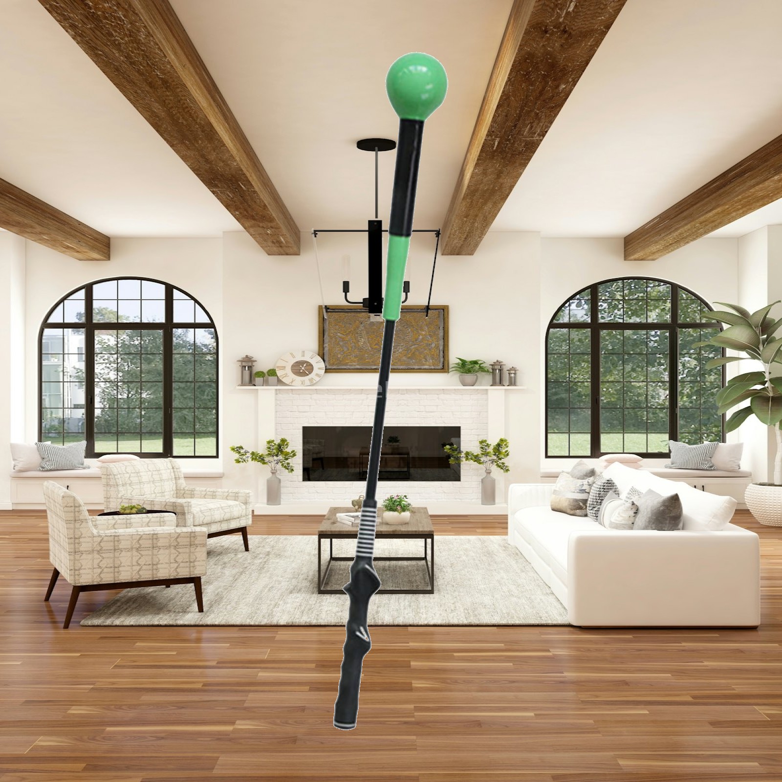 Golf Equipment Essentials - อุปกรณ์ฝึกซ้อมวงสวิงกอล์ฟ อุปกรณ์เสริมสำหรับฝึกความเร็ววงสวิง ใช้ได้ทั้งในร่มและกลางแจ้ง อุปกรณ์เสริมกอล์ฟสำหรับผู้ชาย ฝึกวงสวิงสำหรับผู้เริ่มต้น