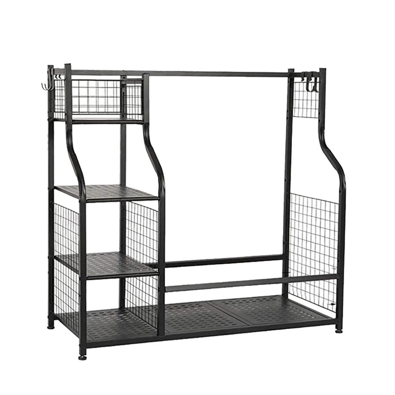 Golf Equipment Organizer For Garage - อุปกรณ์จัดเก็บถุงกอล์ฟ แร็คเก็บไม้กอล์ฟ ชั้นวางอุปกรณ์กอล์ฟแบบปรับความสูงได้