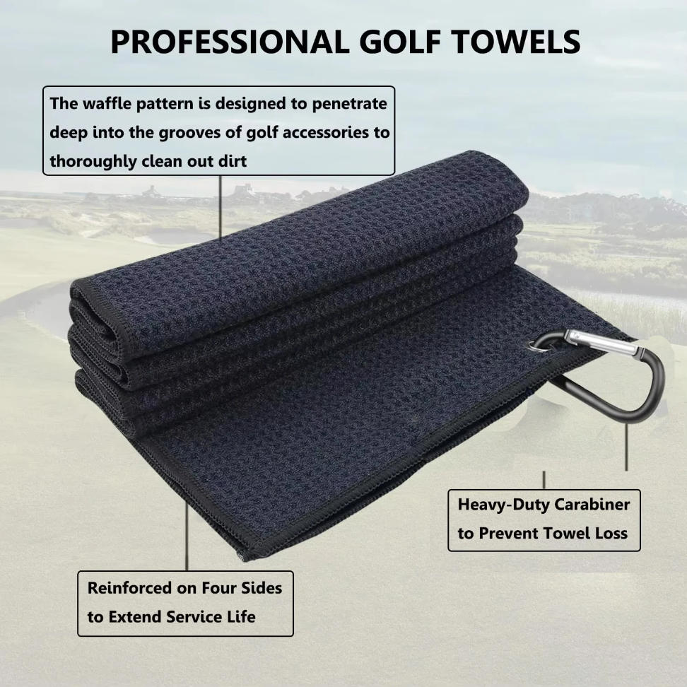 ผ้าเช็ดตัวกอล์ฟหลากสี (มีสินค้ - Golf Towel Waffle บทวิจารณ์และราคา