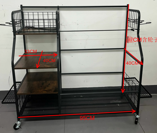 ชั้นวางอุปกรณ์กอล์ฟแบบเคลื่อนย - Golf Equipment Organizer For Garage บทวิจารณ์และราคา