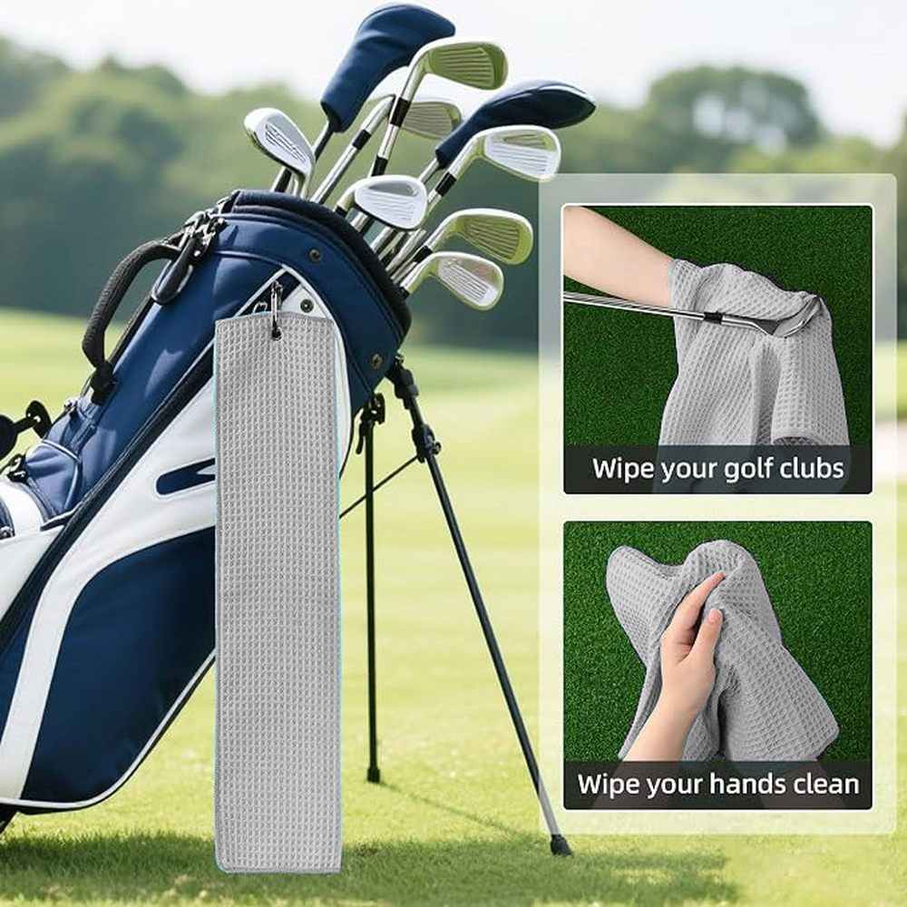 ชุดทำความสะอาดไม้กอล์ฟ ผ้าเช็ด - Golf Equipment Essentials บทวิจารณ์และราคา