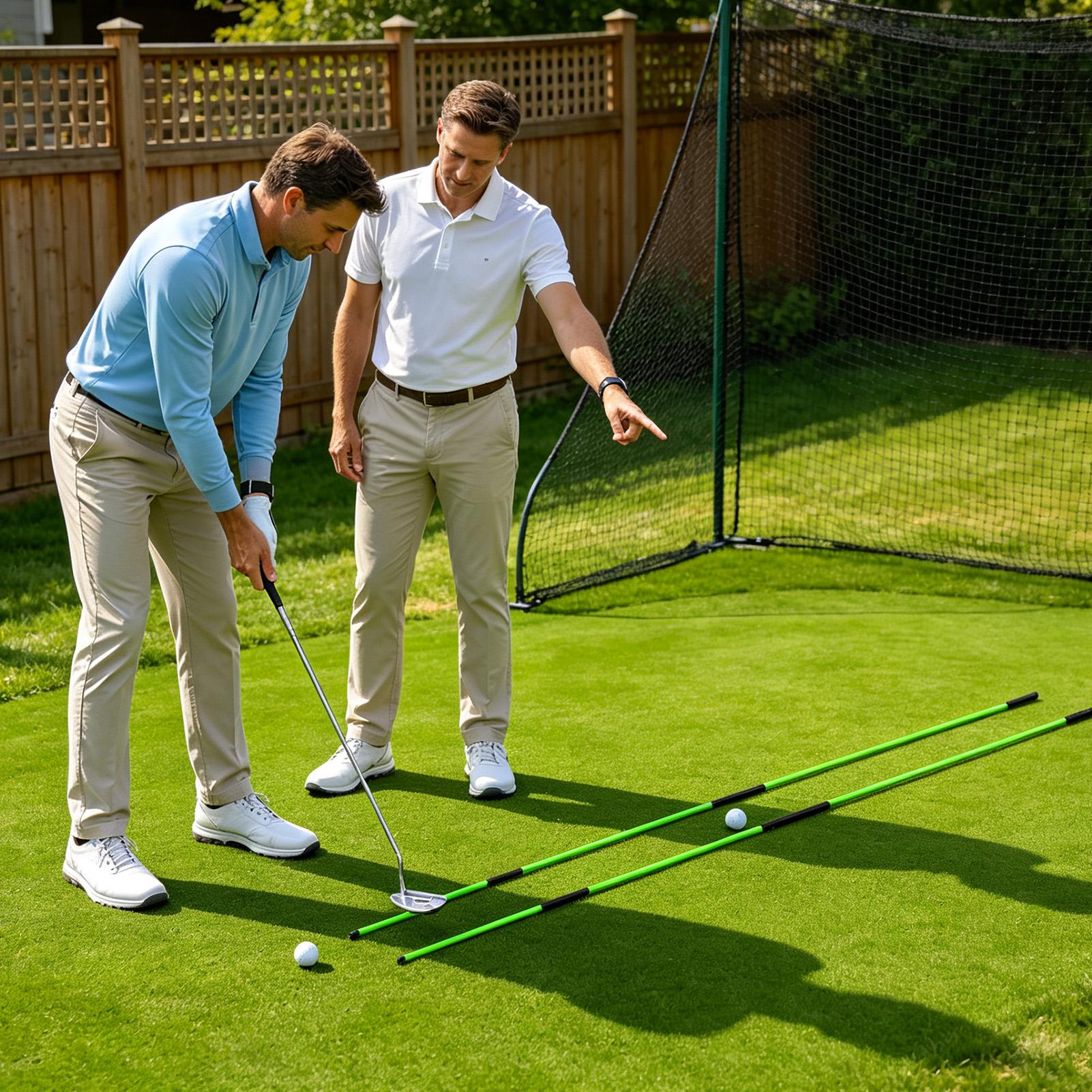 อุปกรณ์ฝึกการจัดแนววงสวิงกอล์ฟ - Golf Equipment For Beginners บทวิจารณ์และราคา