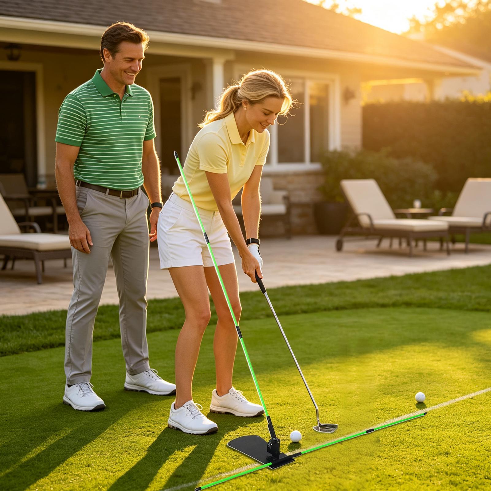 ไม้จัดแนววงสวิงกอล์ฟ ปรับมุมได - Golf Equipment Usa บทวิจารณ์และราคา