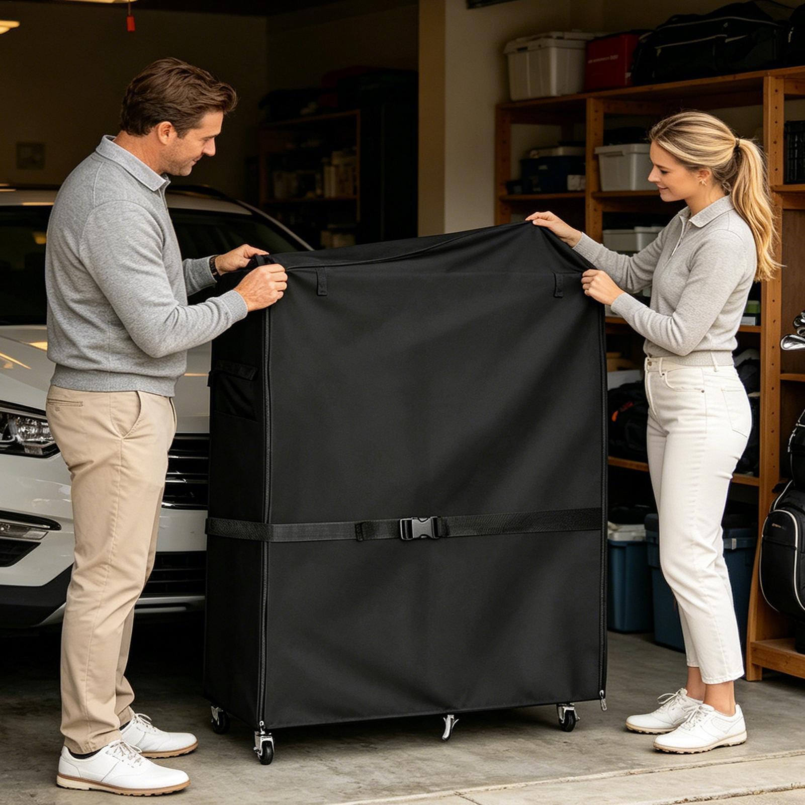 ที่คลุมแร็คเก็บอุปกรณ์กอล์ฟ ผ้ - Golf Equipment Organizer For Garage บทวิจารณ์และราคา