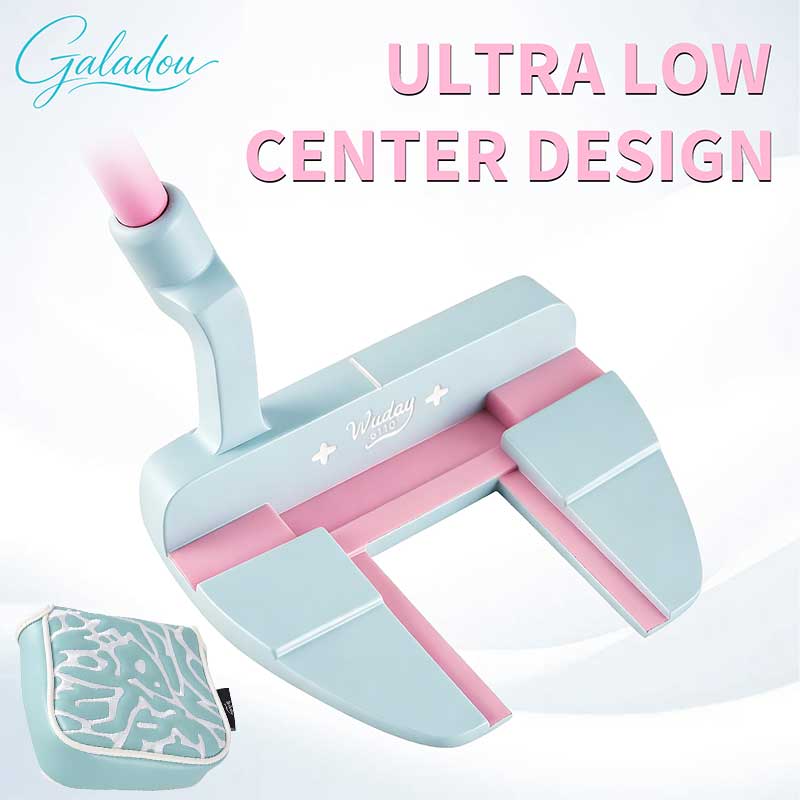 พัตเตอร์กอล์ฟสีน้ำเงินและสีชมพ - Golf Equipment For Beginners บทวิจารณ์และราคา